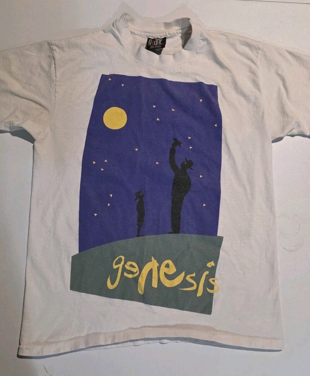 Vintage 1992 Genesis Concert World Tour T Shirt Large Phil Collins